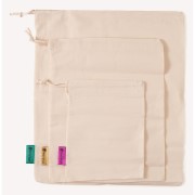 Wild & Stone Reusable Canvas Produce Bags  - Set of 3