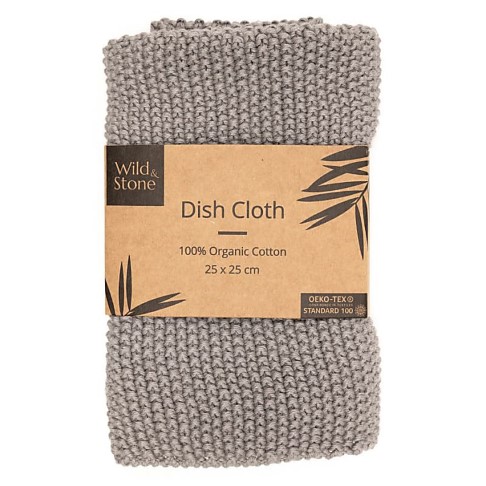 Wild & Stone Dish Cloths - Dove Grey