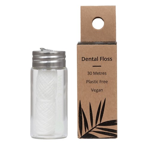 Wild & Stone Refillable Corn Starch Dental Floss - Mint