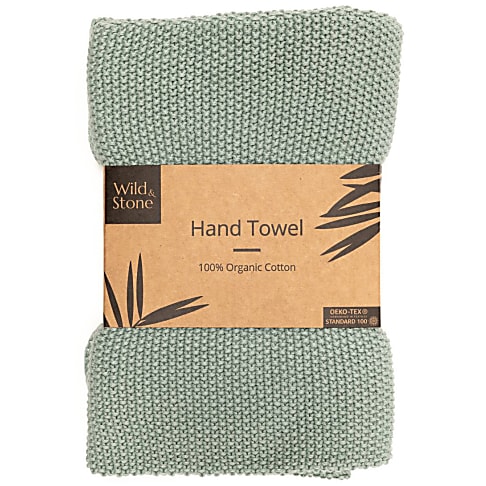 Wild & Stone Hand Towel - Moss Green