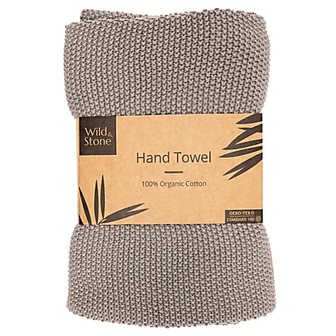 Wild & Stone Hand Towel - Dove Grey