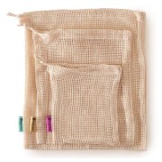 Wild & Stone Reusable Mesh Produce Bags - Set of 3