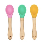 Wild & Stone Baby Bamboo Weaning Spoons - Set of 3