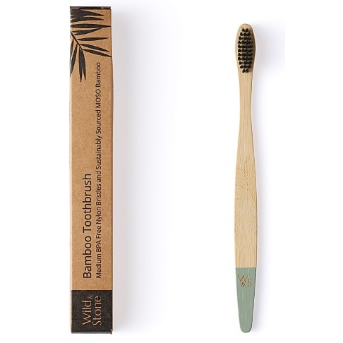 Wild & Stone Adult Bamboo Toothbrush - Medium