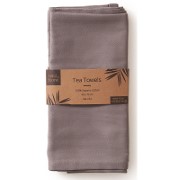 Wild & Stone Organic Cotton Tea Towels Set of 2 - Dove Grey