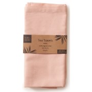 Wild & Stone Organic Cotton Tea Towels Set of 2 - Rose