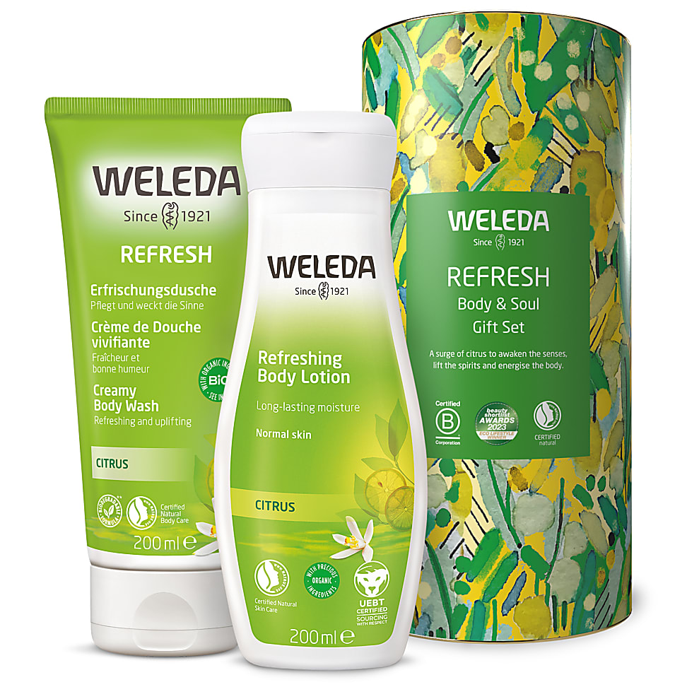 Weleda Refresh – Body & Soul Gift Set