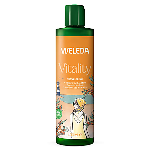 Weleda Vitality Stimulating Sea Buckthorn Shower Cream 400ml