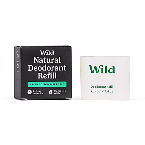 Wild Fresh Cotton & Sea Salt Deodorant Refill