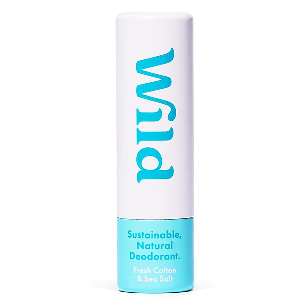 Wild Cosmetics Wild Fresh Cotton & Sea Salt Mini Deodorant