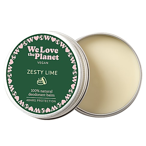 We Love The Planet Vegan Deodorant Balm - Zesty Lime
