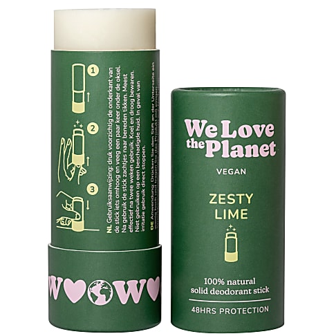 We Love The Planet Vegan Deodorant Stick - Zesty Lime