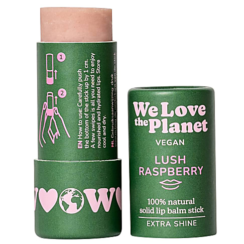 We Love The Planet Vegan Lip Balm - Lush Raspberry
