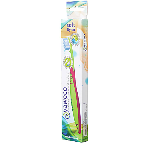 Yaweco Toothbrush with Nylon Bristles - Soft