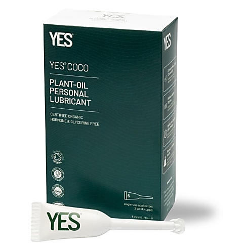 Yes Plant-Oil Natural Personal Lubricant x 6 Applicators