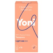 Yoni Organic Cotton Tampons Light (16)