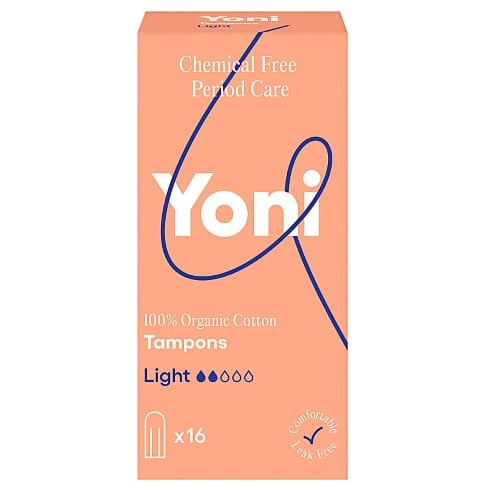 Yoni Organic Cotton Tampons Light (16)