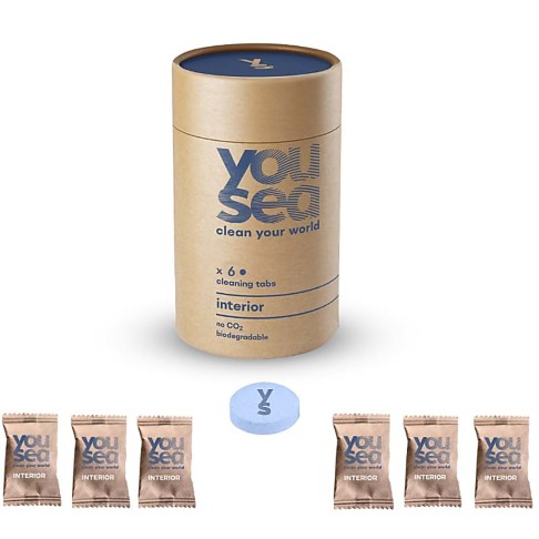 YouSea Eco Cleaning Tabs - Interior (6 tabs)