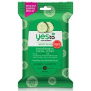 Yes To Cucumbers Hypoallergenic Facial Wipes - Travel Pack (10)
