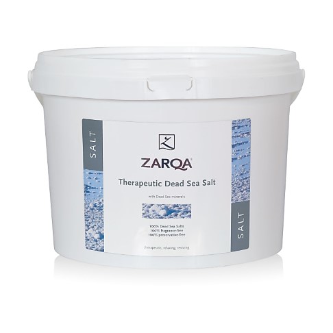 ZARQA 100% Pure Therapeutic Dead Sea Salt 5kg