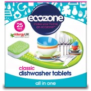 Ecozone Classic All in One Dishwasher tabs (25 tabs)