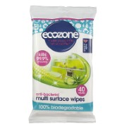 Ecozone Anti Bacterial Wipes (40 wipes)
