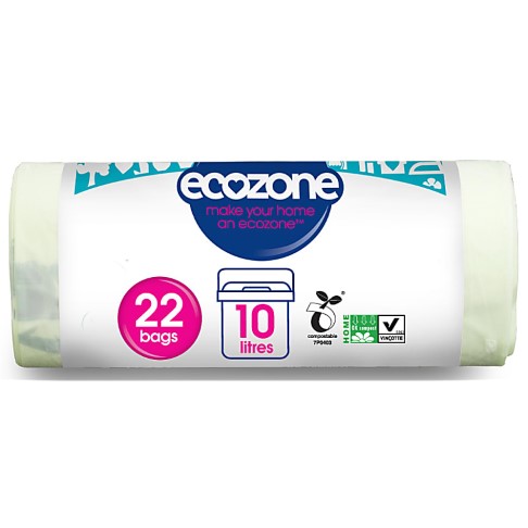 Ecozone Eco Compostable Bag 10L - 22 bags