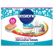 Ecozone Brilliance All In One Dishwasher Tablets - 65