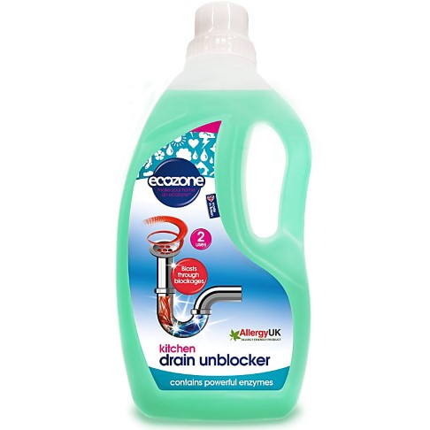 Ecozone Kitchen Drain Unblocker 1L