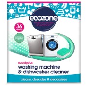 Ecozone Eucalyptus Washing Machine & Dishwasher Cleaner (36 tablets)